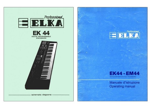 Elka service manual - ek-44,