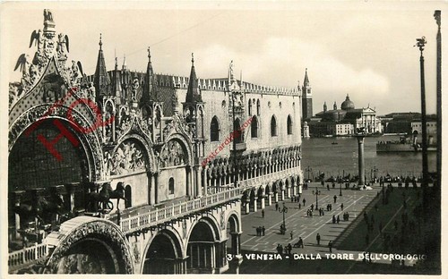 Picture postcard venice - picture, postcard-:venice