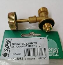 RUBINETTO GAS SENZA SFIATO