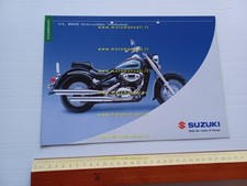 Suzuki VL 800 Intruder Volusia 2001 depliant originale italiano