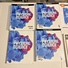 BJU Physical Science Lot -