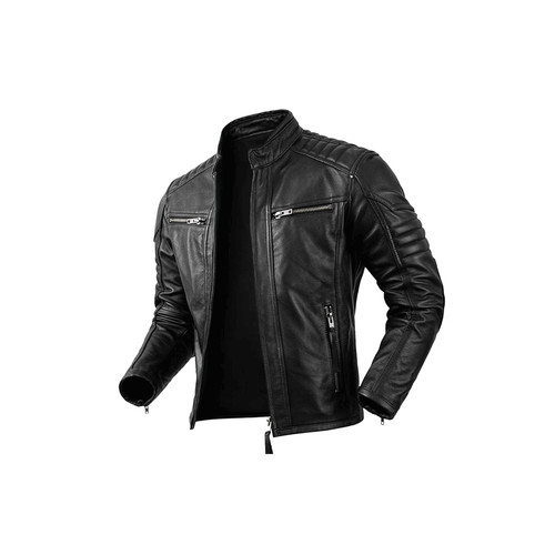 Giacca motociclista uomo pelle - motociclista,