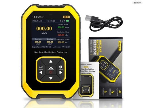 Contatore geiger fnirsi 01 - contatore, gc-01