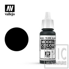 Black Model Color acrilico