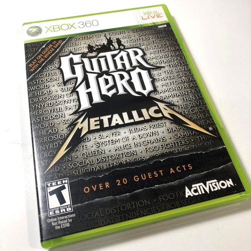 Guitar hero metallic - metallic, xbox