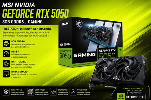 Msi geforce rtx 5050 gaming - geforce,