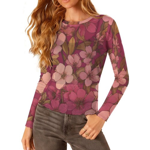 Top donna maglia - , trasparente