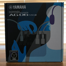 YAMAHA AG06 AG06MK2 B Nero 6ch