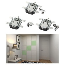 Gruppo rulli per ante a