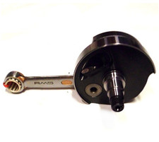 albero motore piaggio vespa 125 PK-APE 50 corsa lunga RMS racing cono d.20 antic