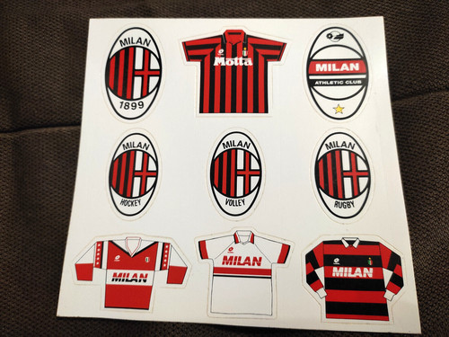 Vintage milan calcio rugby - vintage,