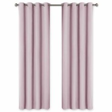 PONY DANCE Tende per Soggiorno Rosa Chiaro con Ochielli Cameretta Bambina, 140 x