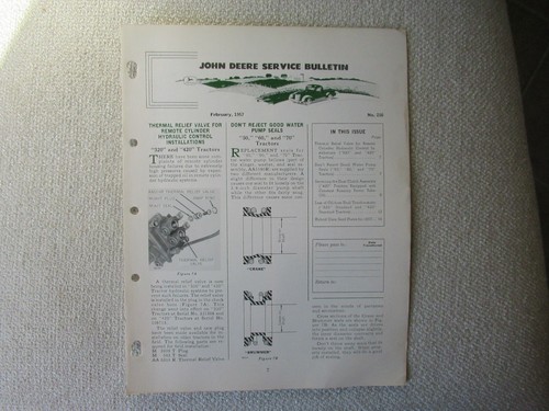 Brochure bollettino servizio