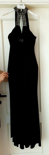 Abito lungo nero elegante - nero, elegante/da