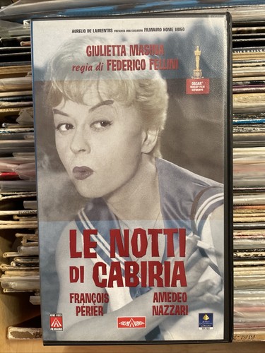 Vhs notti cabiria - notti, di