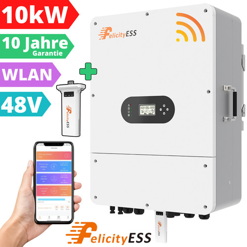 Inverter ibrido felicity 10kw - inverter,