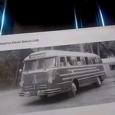 AUTOBUS STORICI MAGIRUS DEUTZ SATURN I HD URBANO MOYOTE 6 CILINDRI V