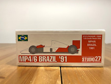Studio27 1/20 Mclaren MP4/6 F1 1991 Brazilian GP static model kit