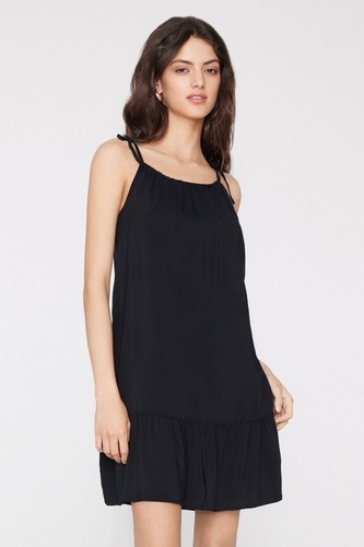 Vestito corto tela - tela, con