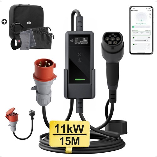 Wallbox mobile 11kw tipo - wallbox,