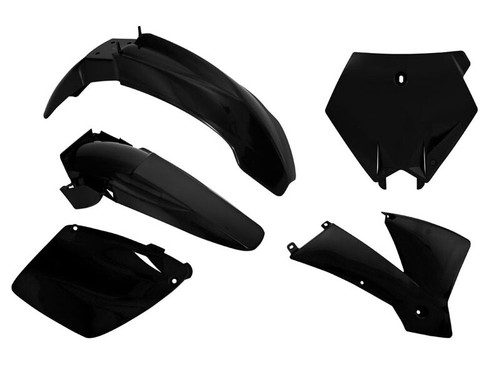 Rtech kit plastiche nero - kit, ktm