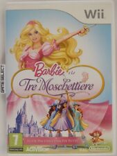 BARBIE E LE TRE MOSCHETTIERE NINTENDO WII e WIIU U PAL EU EUR ITALIANO ORIGINALE