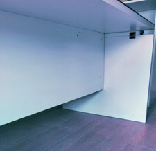 SCRIVANIA BIANCA * IN LEGNO MASSELLO * LACCATA * STUDIO/UFFICIO