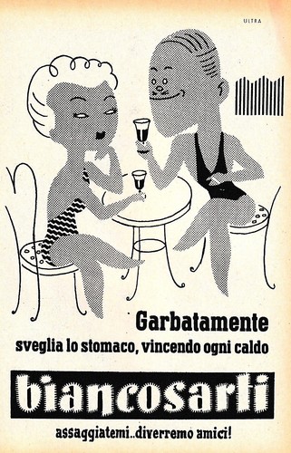 Pubblicita 1947 bianco sarti - pubblicita',