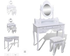 Tavolo Trucco  Specchio e