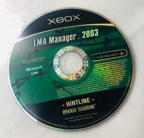 Videogioco lma manager 2003 - videogioco,