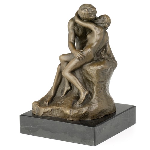 Statua bronzo moritz bacio - statua, di