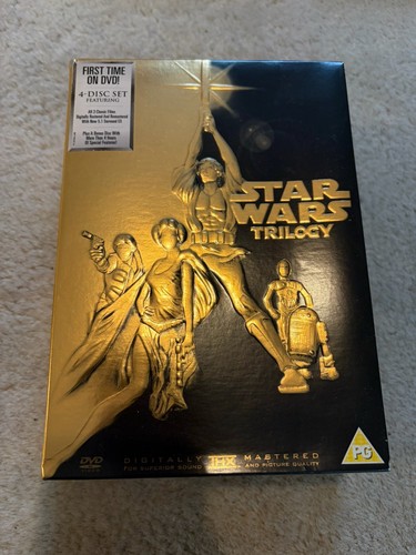 Star wars trilogy dvd - trilogy, set
