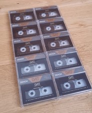 10 cassette Denon R-120DT DAT