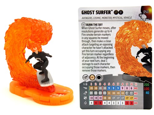 Heroclix 050 ghost surfer - #050,
