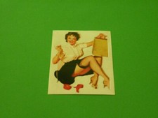 Adesivo pin up vespa lambretta