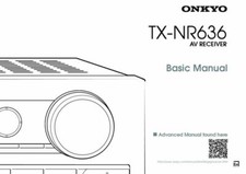 Onkyo TX-NR636 Tuner Owners