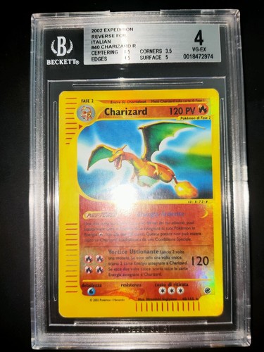 Pokemon charizard reverse holo - charizard,