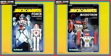 SUPER 7 - Micronauts W02 Force Commander & W02 Microtron Reaction+ Figure Set