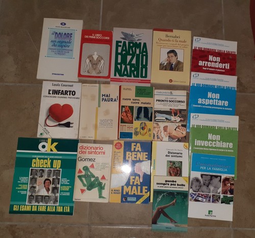 Stock lotto libri salute - stock,