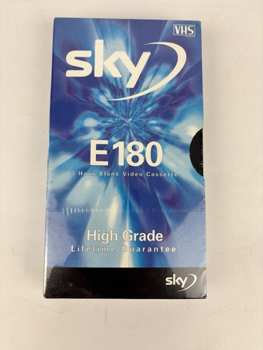 Sky e180 videocassetta vhs - sky,