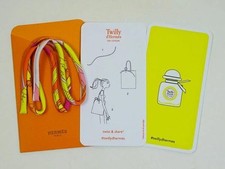 Hermes Twilly Braccialetto di Seta Fascia per Capelli Accessorio 60 cm