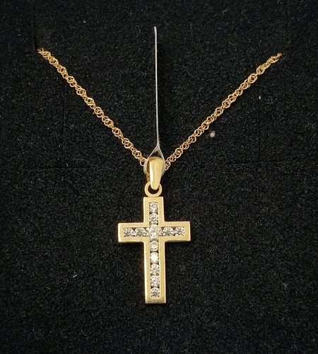 Collana colgante catena oro - e,