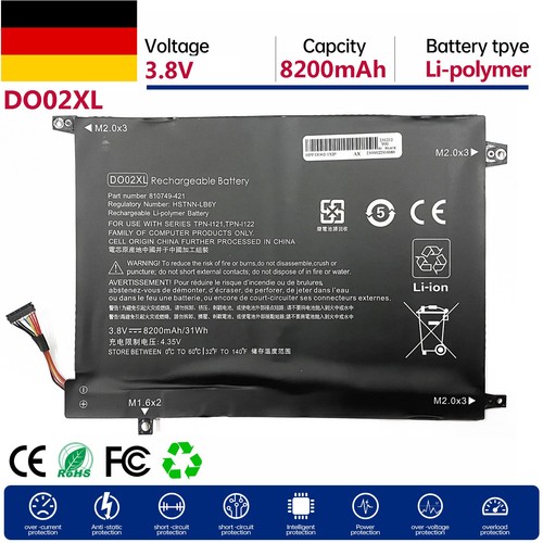 Do02xl batteria per - do02xl, hp