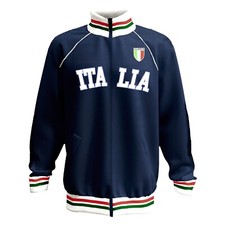 FELPA ITALIA CON ZIP e