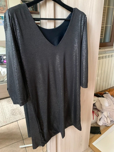 Vestito nero con brillantini