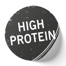 Adesivo "High Protein" 20 cm