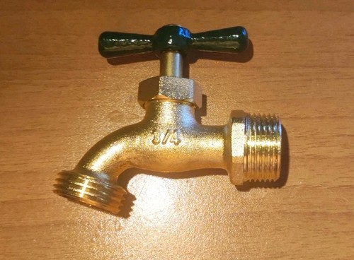 Rubinetto ottone massiccio - in,