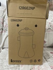 Intex Krystal Clear Pompa Filtro Piscina - Grigia (28602)