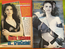 RAMONA BADESCU ARTICOLO CLIPPINGS 4 PAGINE, Topless