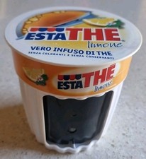 ESTATHE' PORTATOVAGLIOLI H 13,5 CM - DIAM. 13,5 - USATO - CON SCRITTA- VEDI FOTO